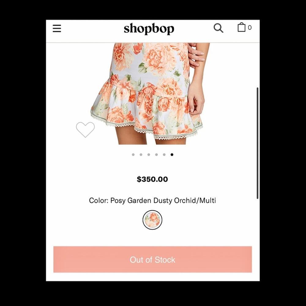 Alice + Olivia Kirean Dress. - Picture 7 of 12